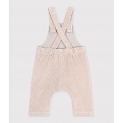 Salopette en velours jambes longues