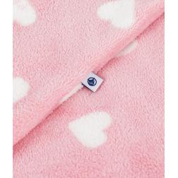 Surpyjama b&eacute;b&eacute; en polaire imprim&eacute; c&oelig;urs 