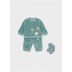 Surv&ecirc;tement ourson avec chaussettes