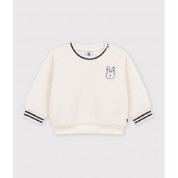Sweatshirt b&eacute;b&eacute; en sherpa
