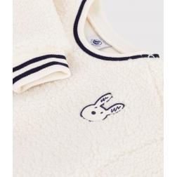 Sweatshirt b&eacute;b&eacute; en sherpa