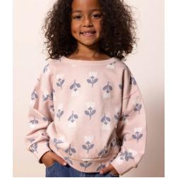 Sweatshirt en molleton enfant fille