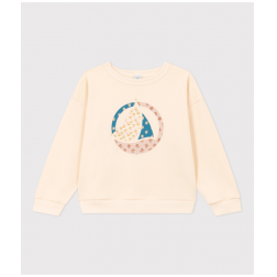 Sweatshirt en molleton enfant fille