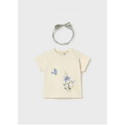 T-shirt avec serre-t&ecirc;te