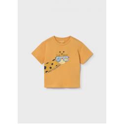 T-shirt interactif girafe