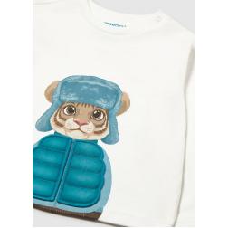 T-shirt interactif tigre