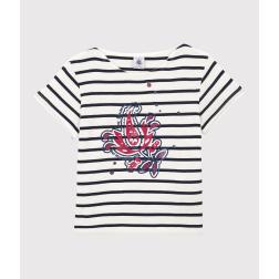 T-shirt manches courtes en coton bio enfant fille
