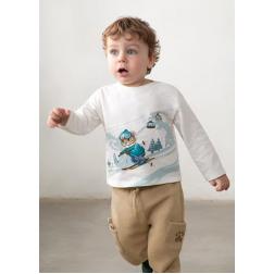 T-shirt tigre ski