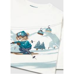 T-shirt tigre ski