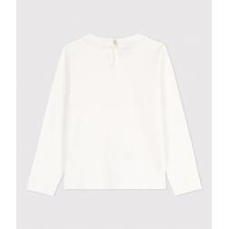 Tee-shirt manches longues coton  enfant fille