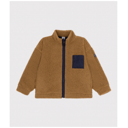 Veste en sherpa recyclée enfant fille / garçon