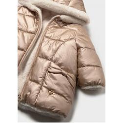 Veste r&eacute;versible fourrure synth&eacute;tique