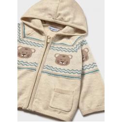 Veste zipp&eacute;e en tricot